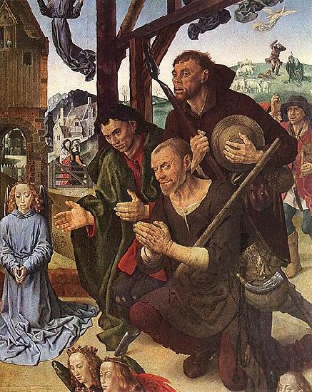 Hugo van der Goes The Adoration of the Shepherds Norge oil painting art